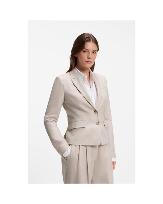 Boss Natural Slim-Fit Blazer