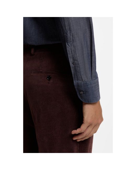 Boss Blue Slim-Fit Shirt for men