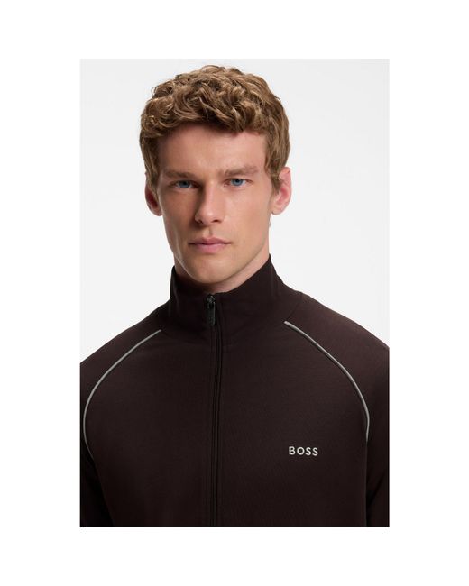 Boss Black Zip-Up Jacket for men