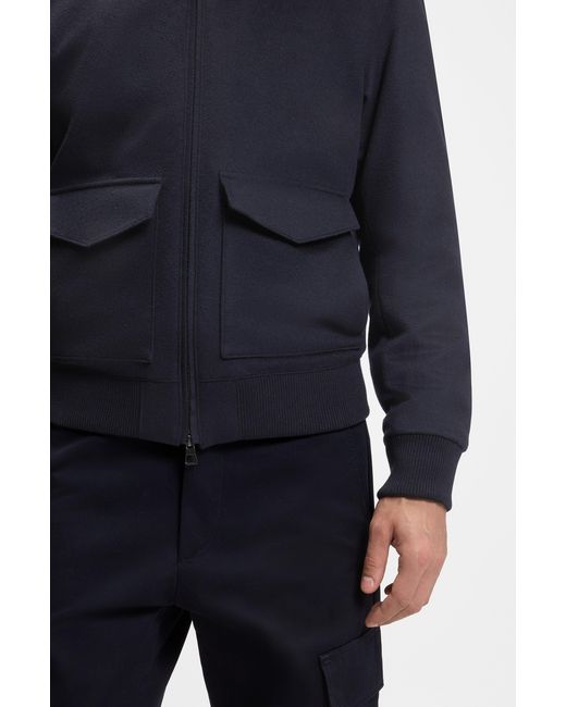 Boss Dark Blue Men's Casual Jackets Size 36r for men