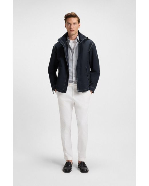 Boss Dark Blue Men's Casual Jackets Size 46r for men