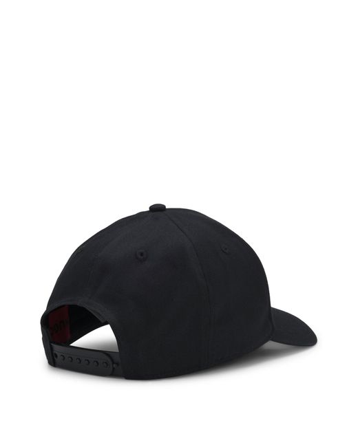 HUGO Cap Aus Baumwoll-Twill Mit Logo in Black für Herren