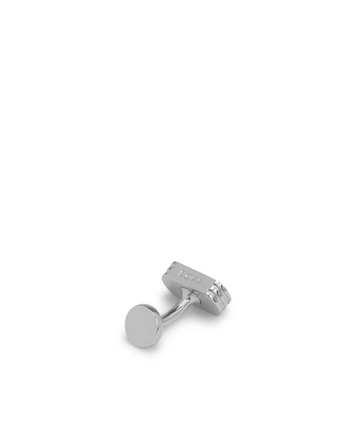Boss Metallic Cufflinks With Engraved Logo for men