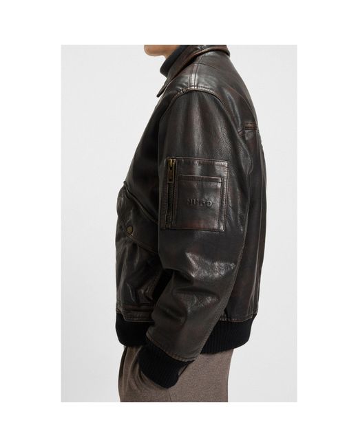 HUGO Black Regular-Fit Jacket for men