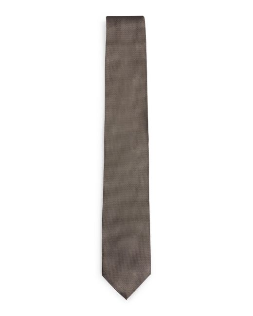 Cravate en jacquard de soie à micro motif Boss pour homme en coloris Multicolor