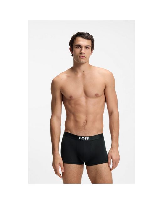 Boss Black One Three-Pack Of Trunks for men