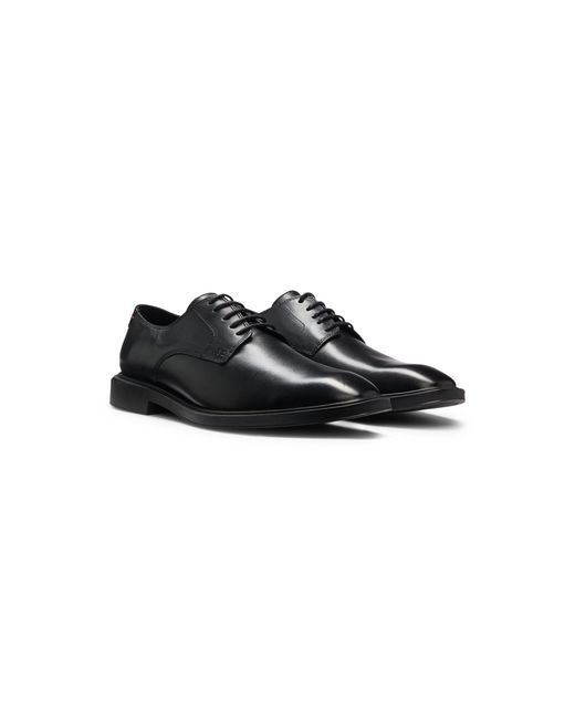 HUGO Black Derby Shoes for men