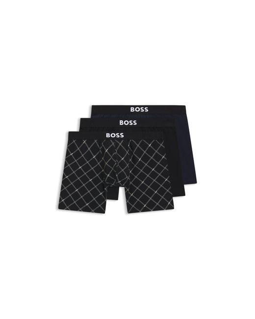 Boss Black 3-Pack Boxer Briefs for men