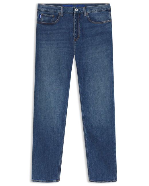 HUGO Slim-Fit Jeans Aus Stretch-Denim in Blue für Herren