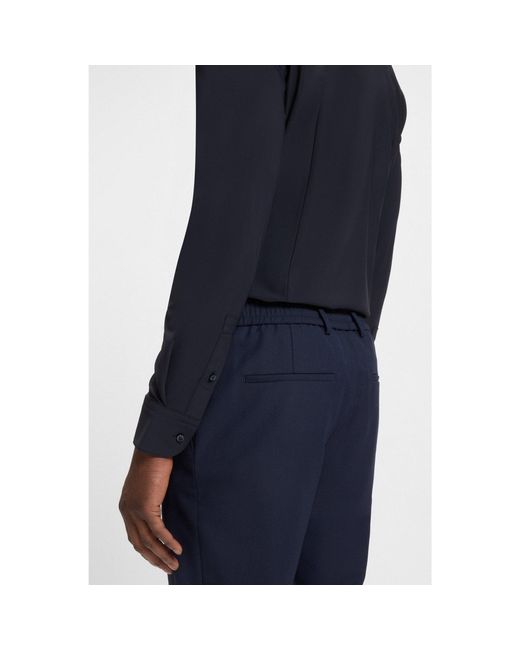 Boss Blue Slim-Fit Shirt for men