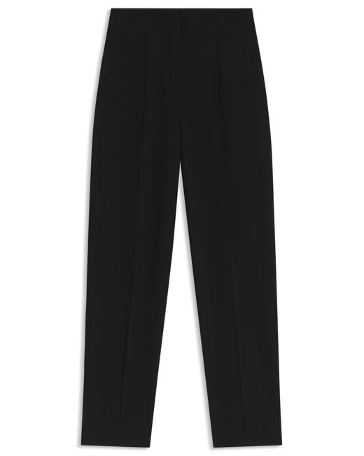HUGO Black Hose Mit Barrel-Passform Und Bundfalten Vorne