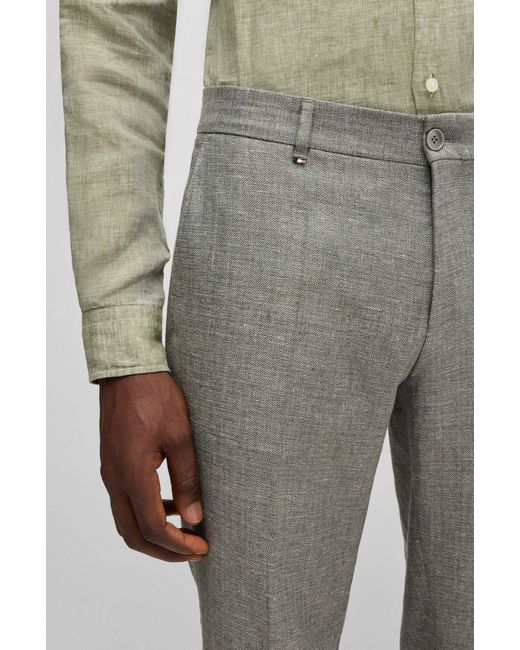 Boss Gray Green Men's Pants And Trousers Size 30r for men