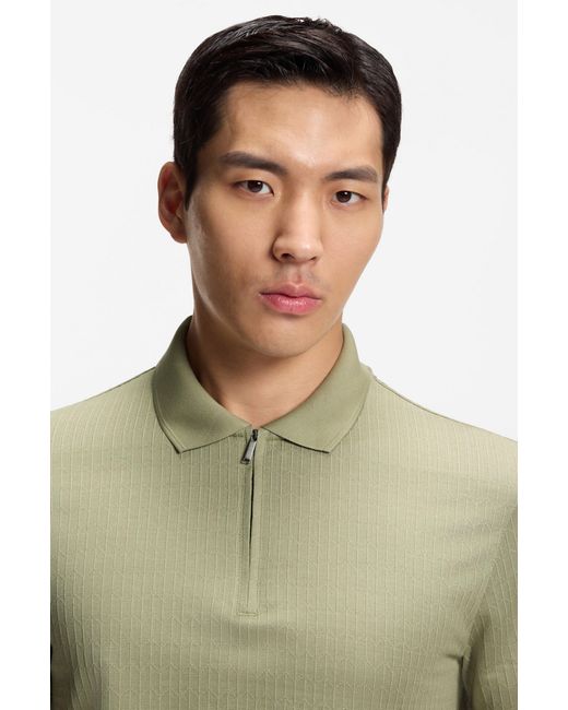 Boss Light Green Men's Polo Shirts Size L for men