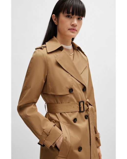 Boss Natural Trenchcoat CONRY