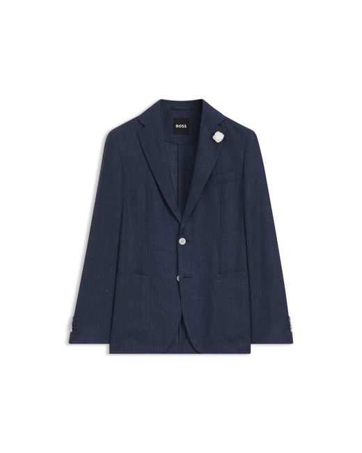 Boss Blue Slim-Fit Blazer for men