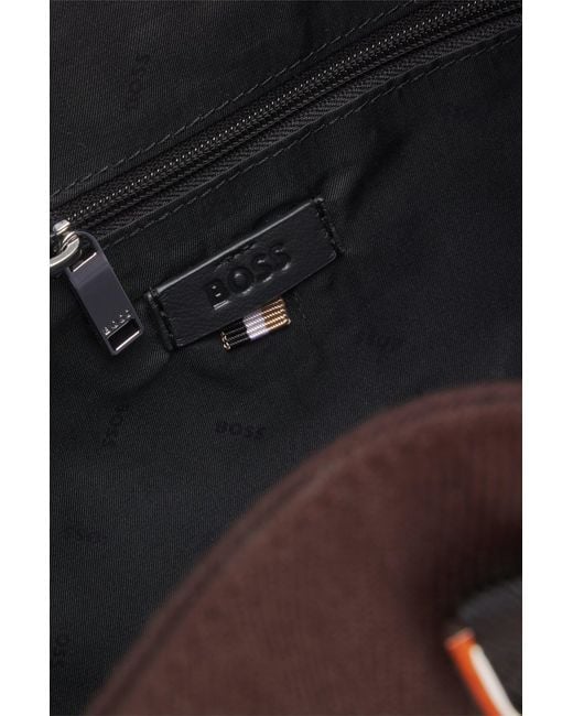 Borsa A Secchiello di Boss in Black da Uomo