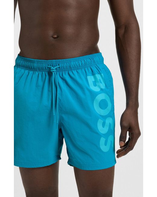Boss Blue Turquoise Men's Swim Shorts Size L for men