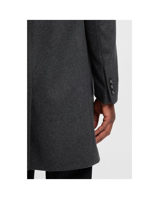 Boss Black Slim-Fit Coat for men