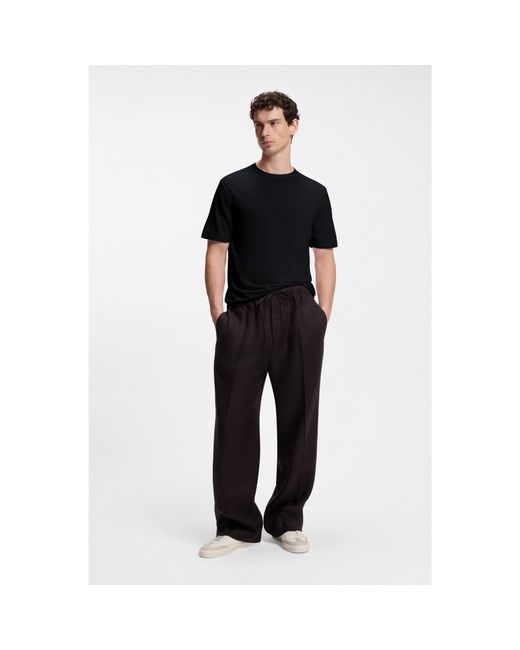 Boss Black By Beckham Knit T-Shirt for men