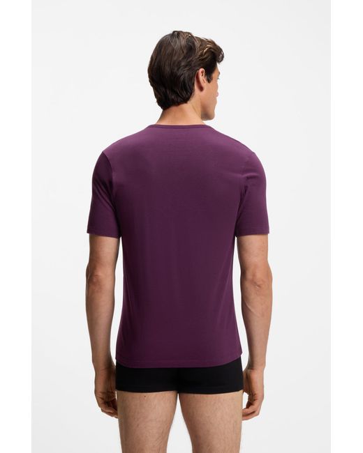 Boss Unterwäsche Top TSHIRTRN 3P CLASSIC Regular Fit in Multicolor für Herren