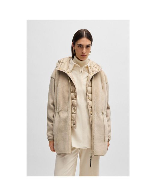 Boss Natural Luxurious Hybrid Sheepskin Parka