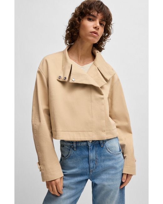 Boss Blue Beige Women's Tailored Jackets Size 4