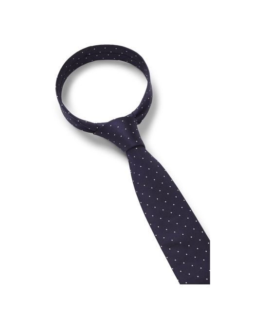 HUGO Blue Italian-Made Tie for men