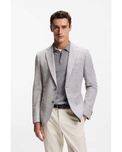 Boss Blue Silver Men's Sport Coats Size 38r for men