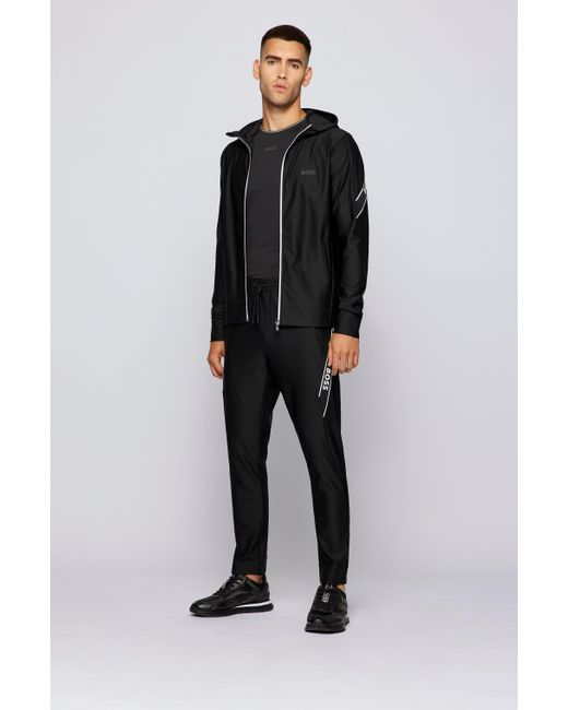 hugo boss tracksuit slim fit