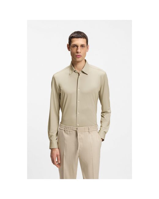 Boss Natural Slim-Fit Shirt for men