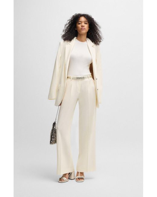 HUGO White Chinos