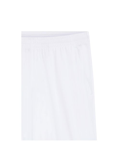 Boss White Active Stretch-Fabric Shorts With Mesh Pocket Bags for men