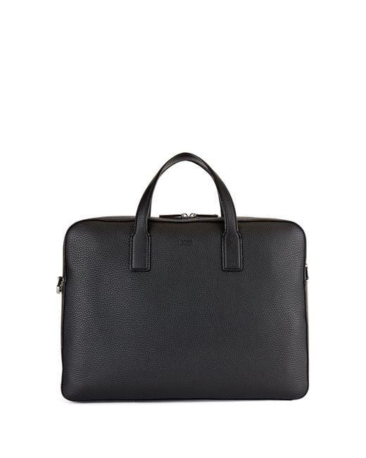 BOSS by HUGO BOSS Italian-leather Double Document Case With Emed Logo ...