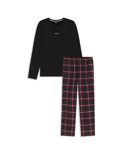 Boss Black Gift-Boxed Pyjama Set for men