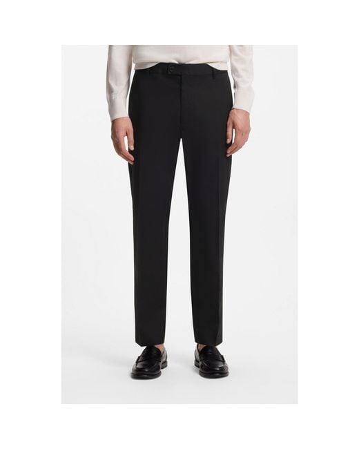 Boss Black Straight-Fit Trousers for men