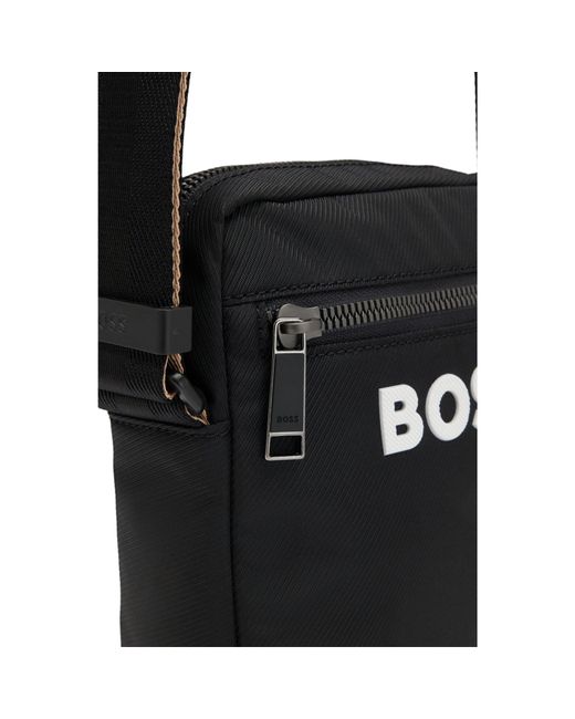 Boss Black Logo Crossbody Bag for men