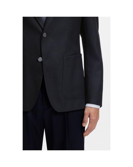 Boss Blue Slim-Fit Blazer for men