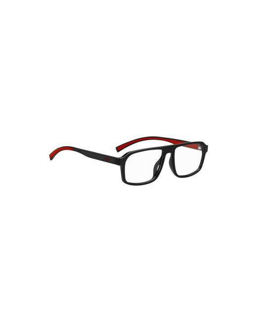 HUGO Black Optical Frames With Trims for men