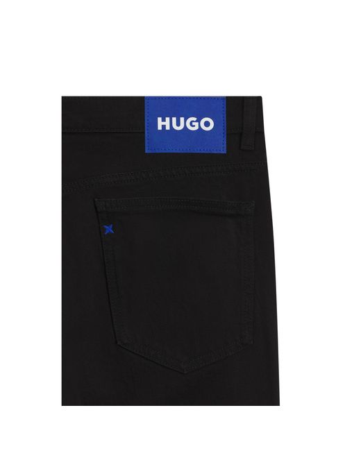 HUGO Black Slim-Fit Jeans for men
