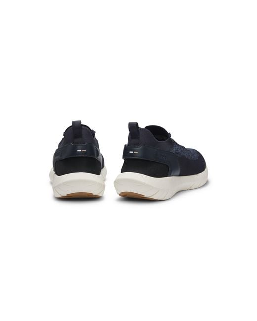 Boss Blue Motion Trainers With Motion Foam Outsole for men