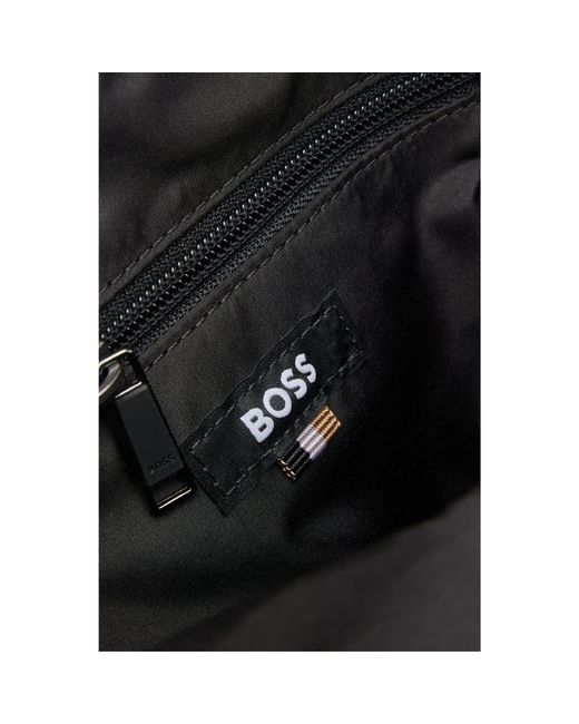 Boss Black Logo Crossbody Bag for men