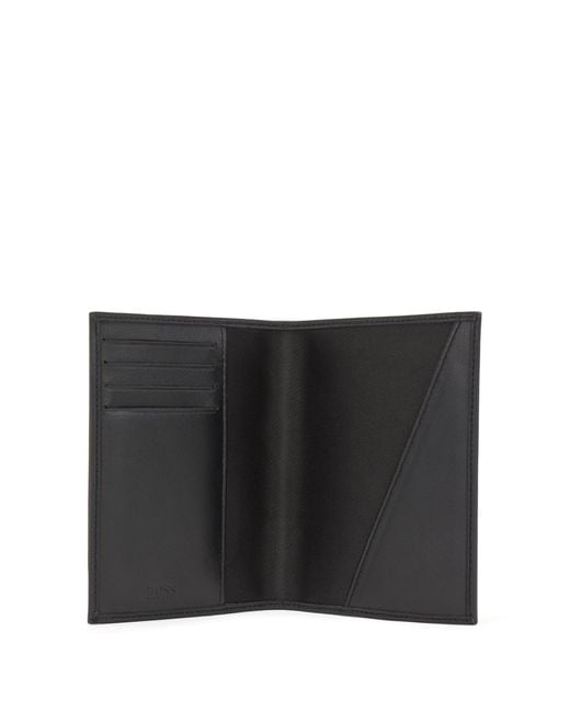 Boss passport holder best sale