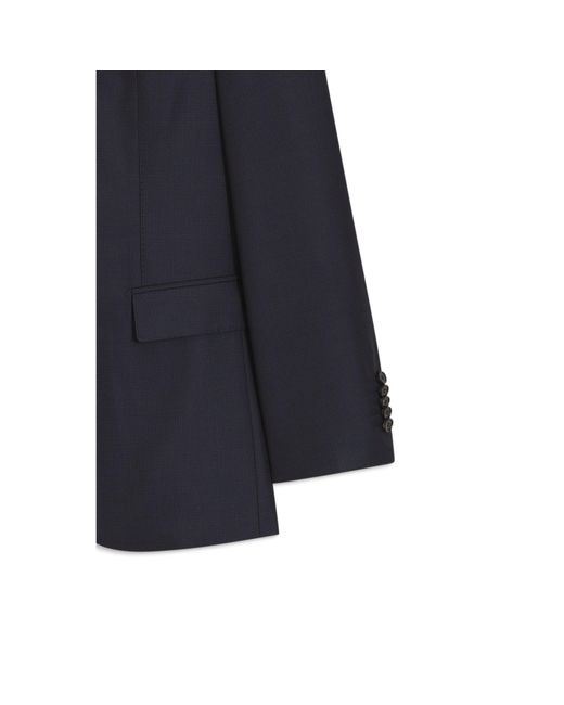 Boss Blue Two-Piece Regular-Fit Suit for men
