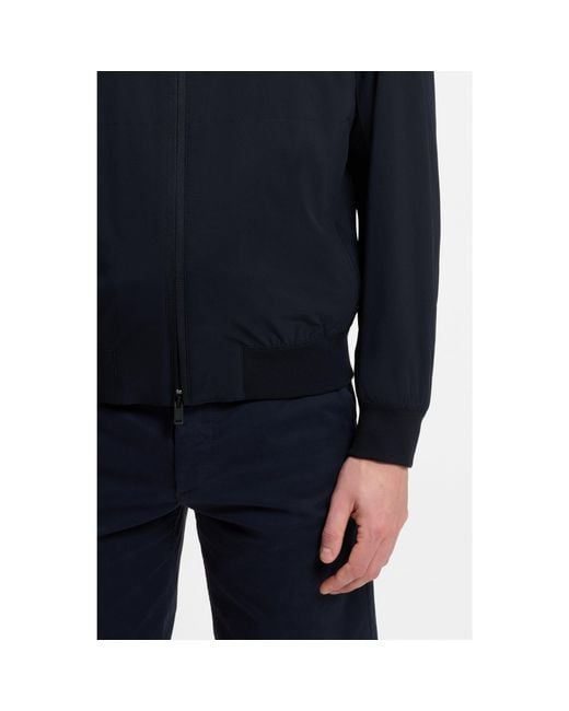Boss Blue Regular-Fit Softshell Jacket With Four-Way Stretch for men
