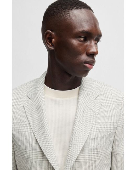 Boss White Light Grey Men's Sport Coats Size 38r for men