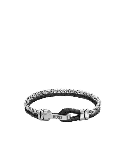 Boss Multicolor Braided Cuff for men