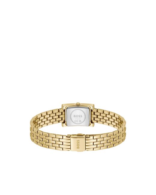 Boss Metallic Lucy Precious Crystal-Embellished-Effect Watch With Dial
