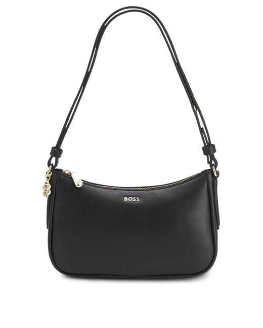 Boss Crossbodytas Met Double B-Monogrambedeltje in het Black