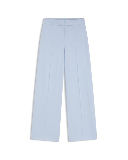 HUGO Blue Wide-Leg Trousers
