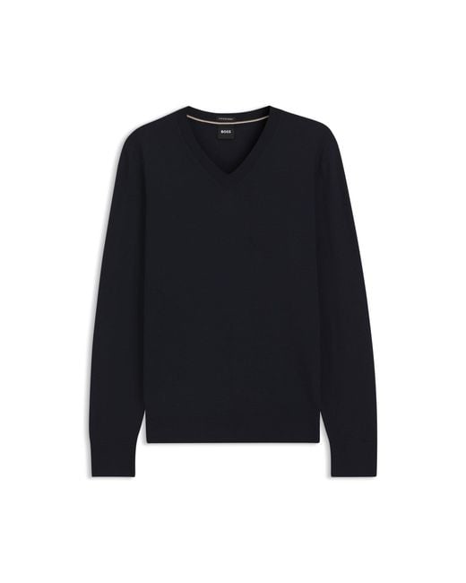 Boss Black V-Neck Sweater for men